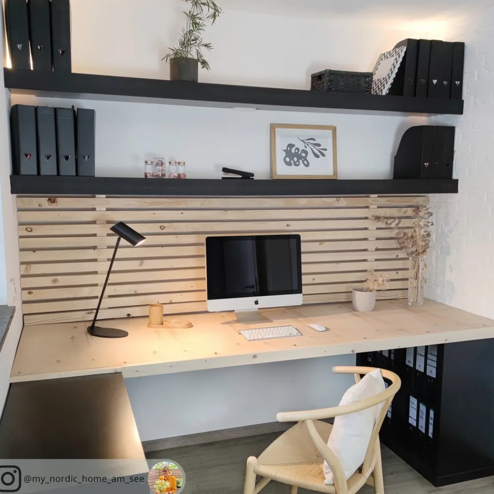 Arbejdsrum/Kontor|Bordlamper ^ Lucide Sofistikeret skrivebordslampe Hester, sort