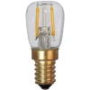 STAR TRADING Dæmpbar Led-Pære|Filament Pære > Soft Glow LED-pære E14 1,4W, 2.100K, klar, dæmpes