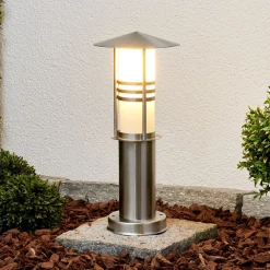 Lindby Sokkellamper > Sokkellampe Erina, stål, 40 cm