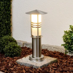 Lindby Sokkellamper > Sokkellampe Erina, stål, 40 cm