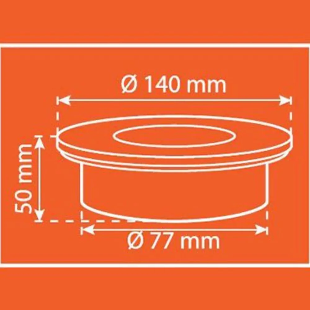 Smartwares Solcellelamper|Nedgravet Udebelysning > Solar LED nedgravningsspot Lugo, IP44, stål, glas