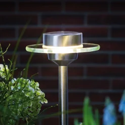 Paulmann Solcellelamper|Udendørs Spot > Solcellelampe i ædelstål Ufo med LED, IP44