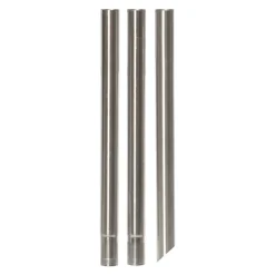 STAR TRADING Solcellelamper|Udendørs Spot > Solini LED-lampe med jordspyd, hvid/sølv, højde 90 cm