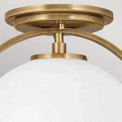 Loftlamper ^ Quintiesse Somerset loftlampe, 1 lyskilde, messing