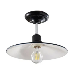 Loftlamper ^ Lindby Sort loftlampe Phinea i metal, vintagelook