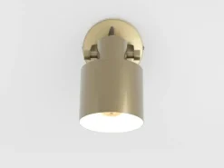 EGLO Spotlights|Væglamper > Southery vægspot, creme-guld børstet, 1 lyskilde
