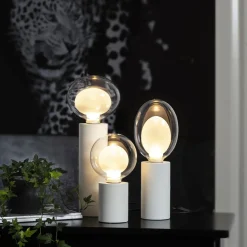 Dæmpbar Led-Pære|Led Pærer ^ STAR TRADING Space E27 G150 LED-pære 3,5 W, opal, 3-trins dæmp.