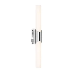 Væg- Og Spejllamper ^ Briloner Spejllampe til badeværelse Klak Brilo, krom, 47 cm