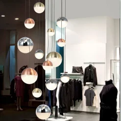 Schuller Valencia Pendellamper > Sphere LED-hængelampe, flerfarvet, 14 lk., app