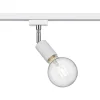 Trio Lighting Skinnesystem > spot DUOline Diallo, E27, hvid