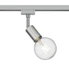 Trio Lighting Skinnesystem > spot DUOline Diallo, E27, mat nikkel