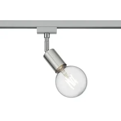 Trio Lighting Skinnesystem > spot DUOline Diallo, E27, mat nikkel