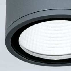 ORION Udendørs Loftlamper > Sputnik LED-loftlampe, IP65, Ø 9 cm, antracit