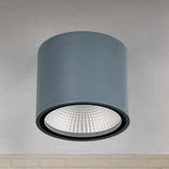Udendørs Loftlamper ^ ORION Sputnik LED-loftspot, IP65, Ø 14,5 cm, antracit