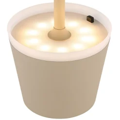 Globo Dekorationsbelysning|Solcellelamper > 36637S solcelle-bordlampe, IP44, sand