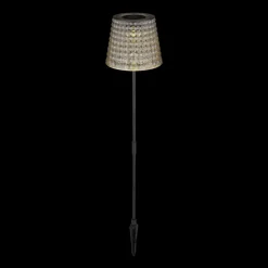 Globo Udendørs Spot > 36635-2S solcelle-lampe med jordspyd, 2, sort/røg