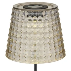 Globo Udendørs Spot > 36635-2S solcelle-lampe med jordspyd, 2, sort/røg