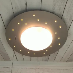 Niermann Standby Loftlamper > Starlight loftlampe med stjernehimmel, sølv
