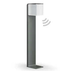 Gadebelysning Med Sensor|Gadebelysning ^ STEINEL GL 80 SC Sensor stibelysning, antracit