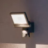 Væglampe Med Sensor|Udendørs Spot ^ STEINEL LED-kameraspotter XLED CAM2 SC, antracit, IP44