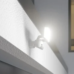 STEINEL Væglampe Med Sensor|Udendørs Spot > LED udendørs vægspot XLED Protect S, sensor, hvid