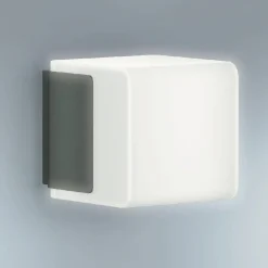 Væglampe Med Sensor|Væglamper ^ STEINEL L 835 SC Sensor udendørs væglampe antracit