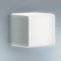 Væglampe Med Sensor|Væglamper ^ STEINEL L 830 SC Udendørs væglampe med sensor, sølv