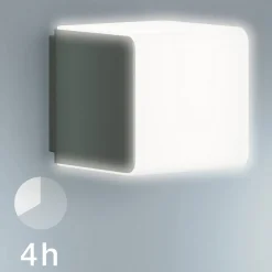 Væglampe Med Sensor|Væglamper ^ STEINEL L 830 SC udendørs væglampe sensor antracit