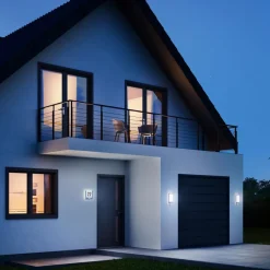 STEINEL Væglampe Med Sensor > L 240 S LED-væglampe Sensor, stål
