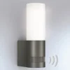 Væglampe Med Sensor|Væglamper ^ STEINEL L 605 S udendørs LED-væglampe, sensor IP44