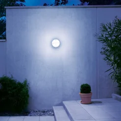 Væglampe Med Sensor ^ STEINEL L 331 S udendørs væglampe, sensor, gitter