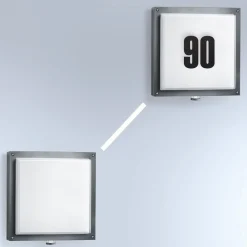 STEINEL Væglampe Med Sensor > L 690 S V2 væglampe sensor husnummer
