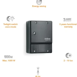 STEINEL Sensor > Nightmatic 2000 skumringskontakt, sort