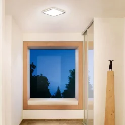 Loftlamper ^ STEINEL RS D2 V3 LED-loftlampe, børstet stål