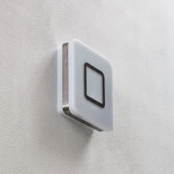 STEINEL Væglamper > RS M1 V2 LED-væglampe i børstet stål