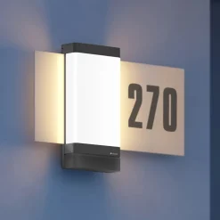 STEINEL Væglamper > smart husnummerlampe L 270 Digi SC, antracit