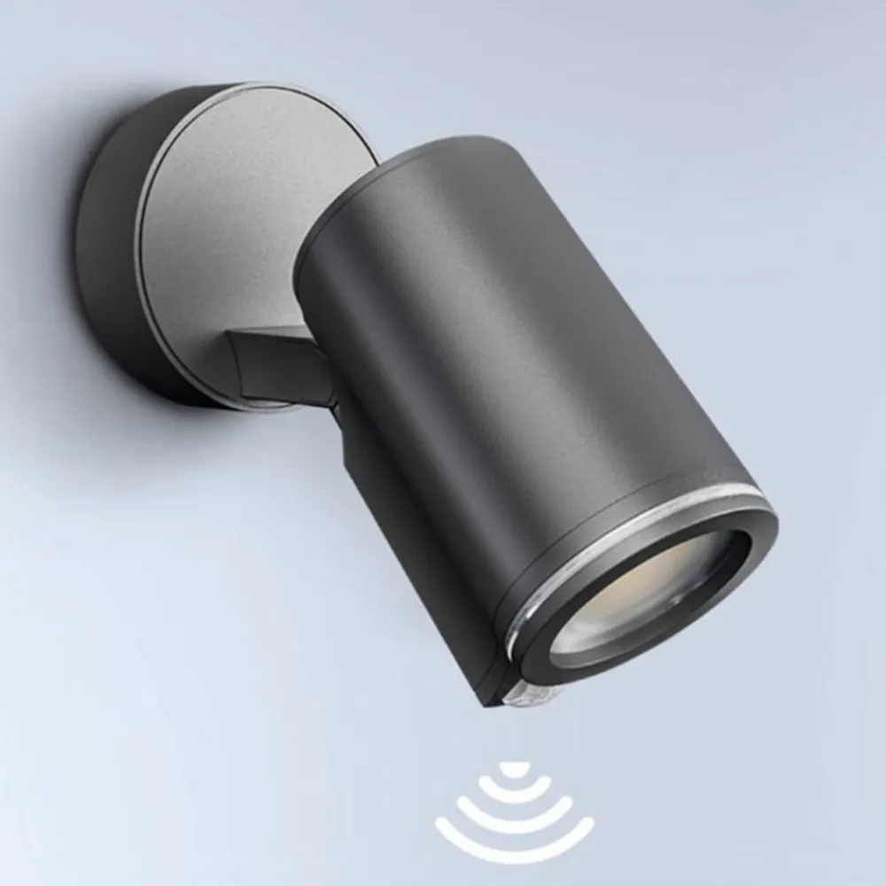 Væglampe Med Sensor|Udendørs Spot ^ STEINEL Spot One S LED-spot GU10, sensor