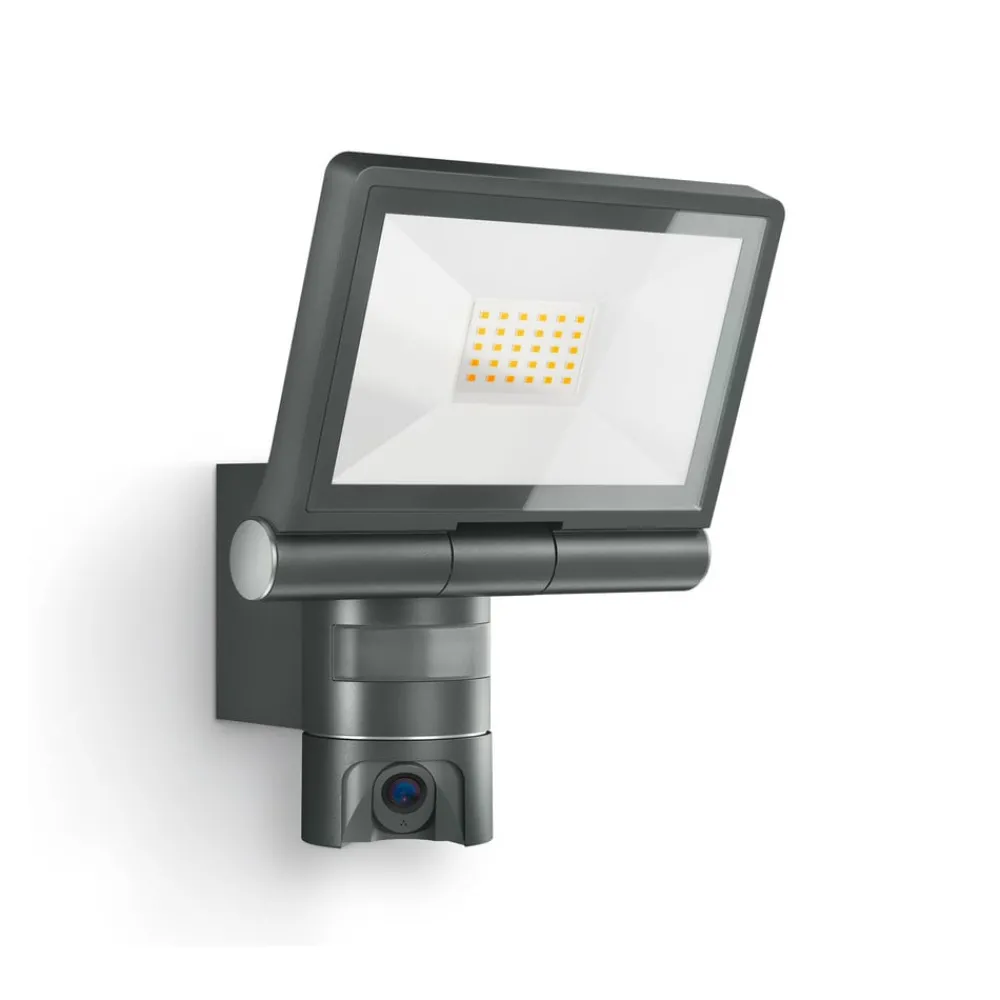 STEINEL Væglampe Med Sensor|Udendørs Spot > XLED Cam 1 SC kameraspot, samtaleanlæg