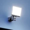 Væglampe Med Sensor|Udendørs Spot ^ STEINEL XLED Home 2 XL S LED-sensorspot, grafit