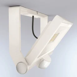 STEINEL Væglampe Med Sensor|Udendørs Spot > XLED One XL S spot, hvidt, 22x26x21