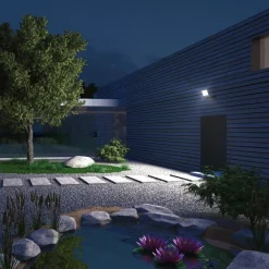 STEINEL Væglampe Med Sensor|Udendørs Spot > XLED One XL S spotlight antracit 22x26x21