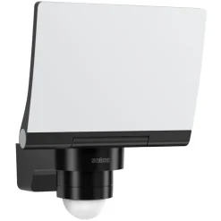 Væglampe Med Sensor|Udendørs Spot ^ STEINEL XLED Pro 240 S sensorspot, sort