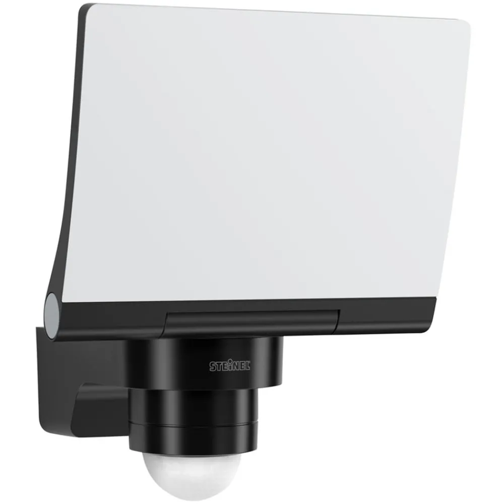 Væglampe Med Sensor|Udendørs Spot ^ STEINEL XLED Pro 240 S sensorspot, sort