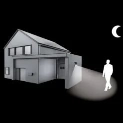 Solcelle Lampe Med Sensor|Væglampe Med Sensor ^ STEINEL XSolar L-S Professionel LED-sensorspotlight