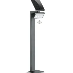 Solcelle Lampe Med Sensor|Gadebelysning ^ STEINEL XSolar Professional LED sensor vejlampe