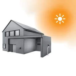 Solcelle Lampe Med Sensor|Gadebelysning ^ STEINEL XSolar Professional LED sensor vejlampe