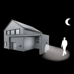 STEINEL Solcelle Lampe Med Sensor|Sokkellamper Med Sensor > XSolar Stand LED-solcellelampe, sølv