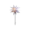 Dekorationsbelysning|Julepynt ^ STERNTALER LED-stjerne IP44 stander Ø 100 cm hvid