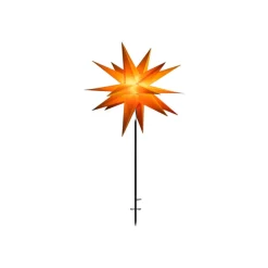 Julepynt|Julestjerner ^ STERNTALER LED-stjerne stander IP44 Ø 100 cm gul