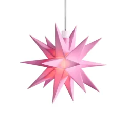 STERNTALER Julepynt|Vinduesdekoration > mini-stjerne batteridrift Ø 12 cm rosa